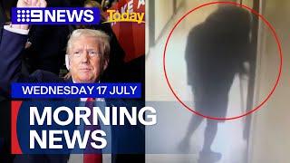 Iranian plot to assassinate Trump revealed; Alleged Philippines killer surrenders | 9 News Australia