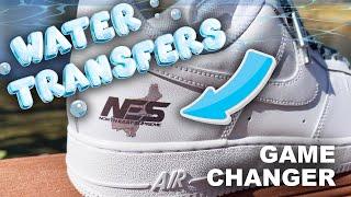 Easily Add Logos & Graphics to your Sneakers with Water Transfer Labels - GAME CHANGER!