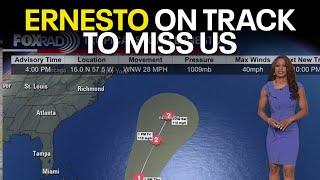 Tropical Storm Ernesto forms in Atlantic | FOX 26 Tropical Weather Update