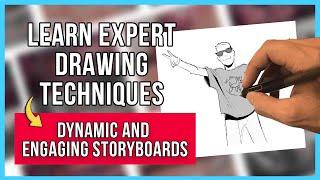 Learn Expert Drawing Techniques for Dynamic and Engaging Storyboards