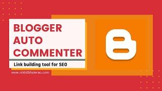 Auto blog commenting software for backlinks |  Auto blog commenting | Automatic blog post