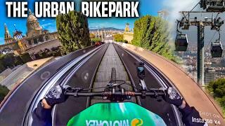 Ich habe einen URBAN DOWNHILL BIKEPARK entdeckt!