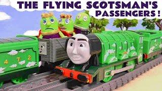 Flying Scotsman Toy Train Story with Funlings Passengers