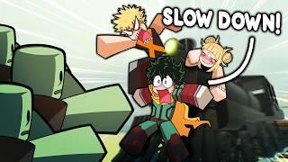 MHA Voice Actors On The FUNNIEST ROBLOX Train Ride