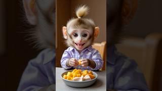 Cuteness overload: this baby monkey’s grin wins it all! ️