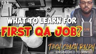 What to Learn Before Your First QA Job - Essential Tips and Skills