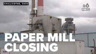 Ohio paper mill closing
