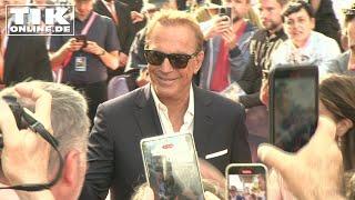 Kevin Costner's HORIZON premiere in Berlin: Interview on stage!