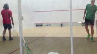 Walker v. Anjema - Indian Summer Squash Tournament 2013 - MN- final match points