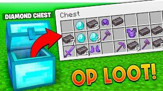 Minecraft But There are CUSTOM CHESTS...