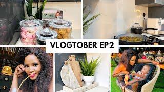 VLOGTOBER EP2: day in the life | motherhood errands | lets cook together | South African YouTuber