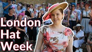 Millinery VLOG  | London Hat Week 2022 | Millinery Hat Making