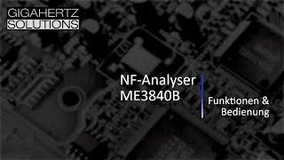 Gigahertz Solutions Elektrosmog-Messgerät ME3840B  Funktionen