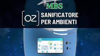 MBS OZ - Sanificatore per ambienti a generazione di Ozono - Caratteristiche