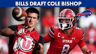 Instant Reaction To Buffalo Bills Selecting Utah Safety Cole Bishop! | NFL Draft 2024