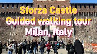 Milan Italy Sforza Castle Guided Walking Tour