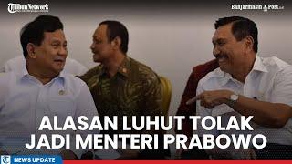Luhut Binsar Pandjaitan Tolak Jadi Menteri Prabowo - Gibran, Istri Tak Mengizinkan