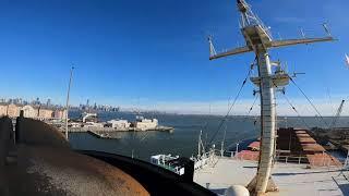 Giant Bulk Carrier Vessel In The Center Of New York City (224mtr x 32mtr)