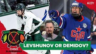 Artyom Levshunov or Ivan Demidov? We Ask Adam Kimelman of NHL.com | CHGO Blackhawks
