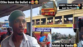 KSRTC Nagercoil To Kaliyakavilai Bus Travel Vlog | Malaiki Mela Veeda | Ithu Bullet Bus a | MAV