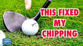 Chip like a pro with this simple tip (how to chip the golf ball)