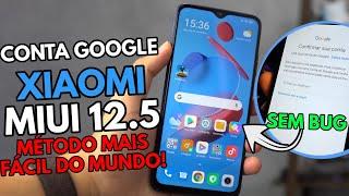 ●NOVO! DESBLOQUEIO CONTA GOOGLE XIAOMI MIUI 12.5 MÉTODO MUITO FÁCIL SEM BAIXAR APLICATIVO NENHUM