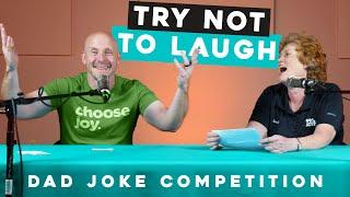 Corny Dad Joke Off: Make Your Partner Laugh Challenge - 99.1 JOY FM