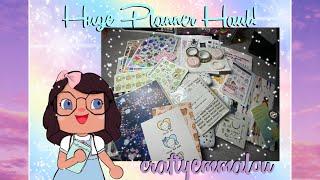 Huge Planner Haul feat TheCoffeeMonsterzCo, Papershire, Harriet Wright Designs and more!