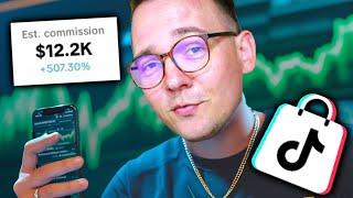 how to start PRINTING money with TikTok shop affiliate program LIVE