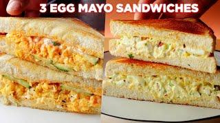 3 Easy Egg Mayo Sandwich Recipes