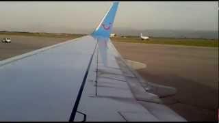 JETAIRFLY B737-700 TAKE OFF FROM ALGER HOUARI BOUMEDIENNE (DAAG) TO BRUSSELS SOUTH CHARLEROI (EBCI)