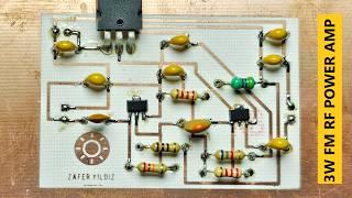 Increase the Range of Your FM Transmitter / 10 mw in 3W Out