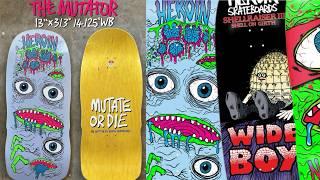 Heroin Skateboards Summer 24 The 13"  Mutator biggest board ever??