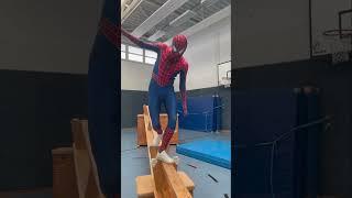 OMG  the floor is lava challange with Spider-Man #shorts
