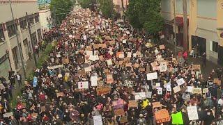 8th night of protests in Portland, June 5, 2020