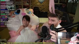 Eating a fish while wearing a Bunny Suit (VOD)