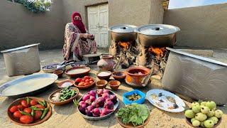 Good news ️ ki kushi mn shadi wala khana banya traditional marriage lunch village life