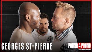 GEORGES ST-PIERRE Best Welterweight Debate, Life After UFC, Khabib || P4P Kamaru Usman Henry Cejudo