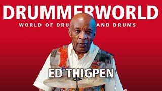 Ed Thigpen Drum Solo Ed goes Metal with Double Bass Pedal #edthigpen #drummerworld