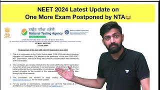 NTA Latest Update on NEET 2024 | CSIR UGC-NET Exam Postponed by NTA | Re NEET 2024 Chances?