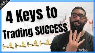 Forex & Binary Option Trading gets EASIER after Learning these 4 KEYS 