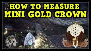 MHW Iceborne Banbaro Mini Gold Crown (How to Measure Gold Crown Guide)