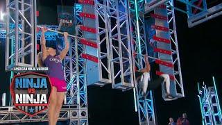 Michelle Warnky Vs. Meagan Martin (S1 E15) | American Ninja Warrior: Ninja Vs. Ninja