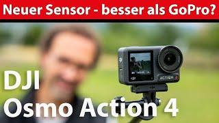 DJI Osmo Action 4 - mit neuem Sensor besser als GoPros Hero 11?