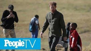 Prince Harry Continues Tour In Botswana While Meghan Markle & Archie Stay In South Africa | PeopleTV