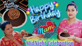 Late Night Celebration Of My Mom's Birthday #viral #my #mom #birthday #trending #trendingvideo #my