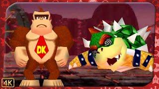 Mario Party 2 for N64 ⁴ᴷ Bowser Land (Donkey Kong gameplay)