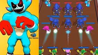 MERGE SUPER MONSTER FIGHT ( Level 59 ) (Muscle Hedgehog ) Siêu Cấp.