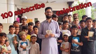 Finally 100 subscribers complete ] celebration /Hamid with life ]subscribe