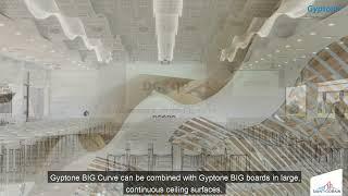 Gyptone® Acoustic Gypsum Ceilings: Big Curve Boards